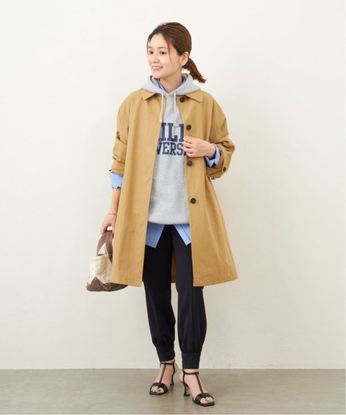 ハイカウントワイドステンカラーコート◆