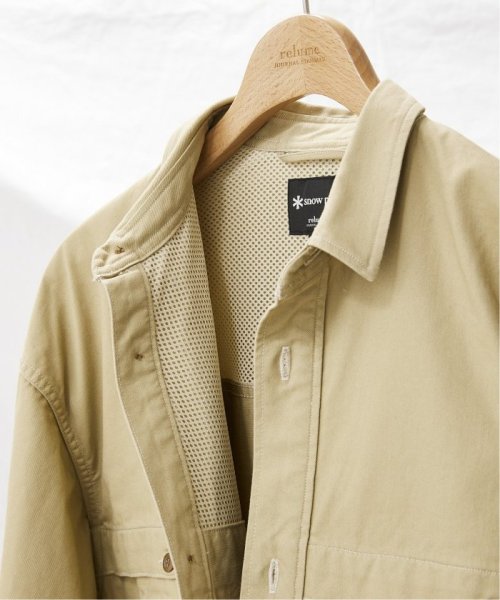 《予約》【SNOW PEAK / スノーピーク】TAKIBI Chino ユーティリティーシャツ