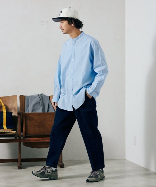 END ON END COTTON バンドカラーシャツ(504498202) | ジャーナルスタンダード レリューム メンズ(JOURNAL  STANDARD relume Men's) - d fashion