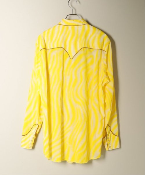 【MASU / エムエーエスユー】SEE THROUGH WESTERN SHIRTS
