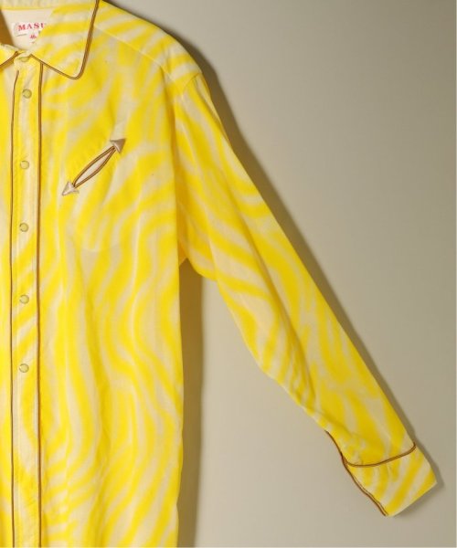 【MASU / エムエーエスユー】SEE THROUGH WESTERN SHIRTS