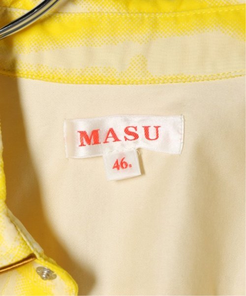 【MASU / エムエーエスユー】SEE THROUGH WESTERN SHIRTS
