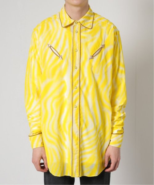 【MASU / エムエーエスユー】SEE THROUGH WESTERN SHIRTS