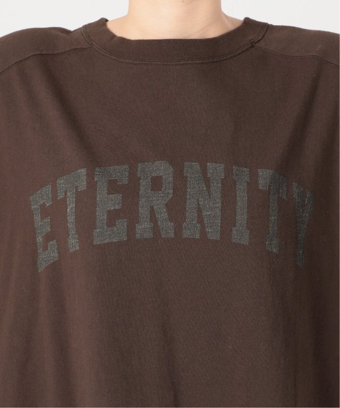 ロゴプリントハーフスリーブTシャツ◇