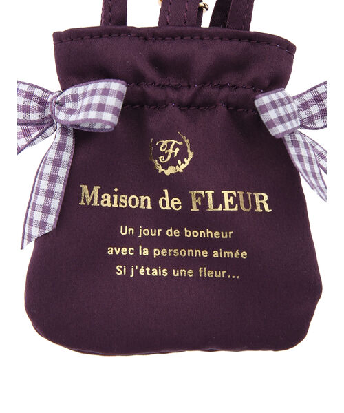 マイメロディ メゾンドフルール Maison de FLEUR バッグチャーム Maison de FLEUR】50周年を迎えた「マイメロディ」の
