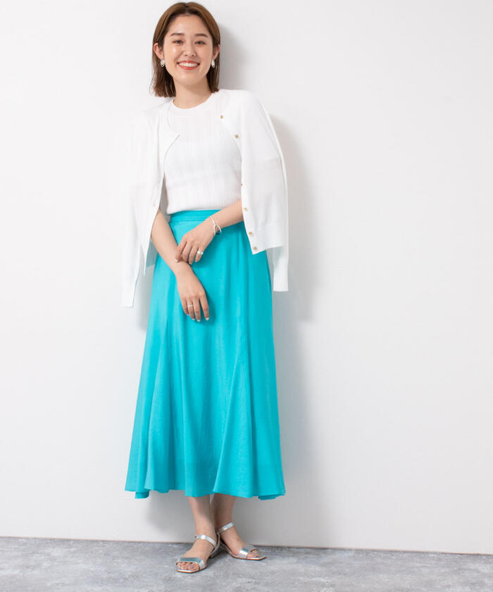 セール 20%OFF】シアーローンフレアースカート(504496919