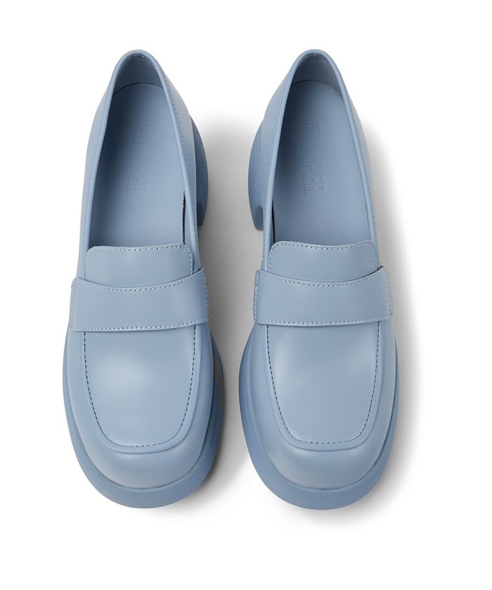 CAMPER カンペール THELMA テルマ 水色 厚底ローファー CAMPER カンペール THELMA テルマ 水色 厚底ローファー