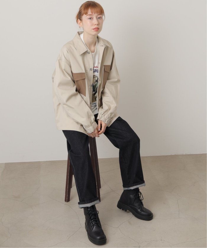 セール 30%OFF】UNIVERSAL OVERALL×DOUBLE NAME異素材カバーオール