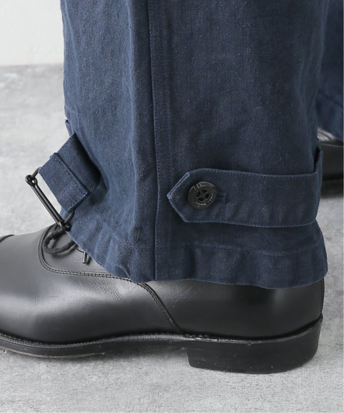 【新品】 ETS.MATERIAUX マテリオ M-38 ベルテッドパンツ ETS.MATERIAUX / マテリオ】M－38 ベルテッドパンツ