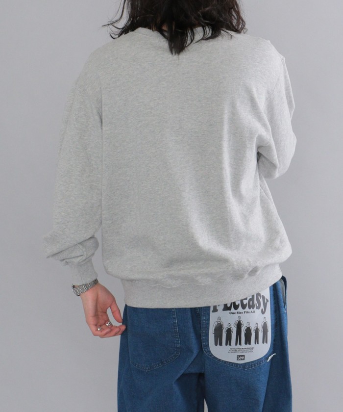 【即完売品】新品 SHIPS別注 RUSSELL サガラ刺繍 ロゴ スウェット Russell Athletic スウェット 【WEB限定/SHIPS別注】RUSSELL