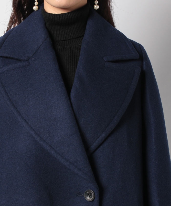 ALBERTO FERMANI/アルベルトフェルマーニ 】Half Sleeve Coat
