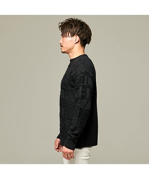 シルバーバレットセレクト SB Select LUXE/R ロゴ柄クルーネック シルバーバレットセレクト SB Select LUXE/R ロゴ柄クルーネック
