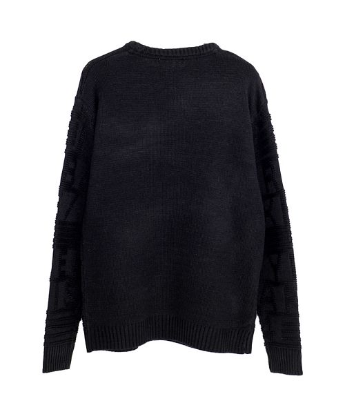 シルバーバレットセレクト SB Select LUXE/R ロゴ柄クルーネック シルバーバレットセレクト SB Select LUXE/R ロゴ柄クルーネック
