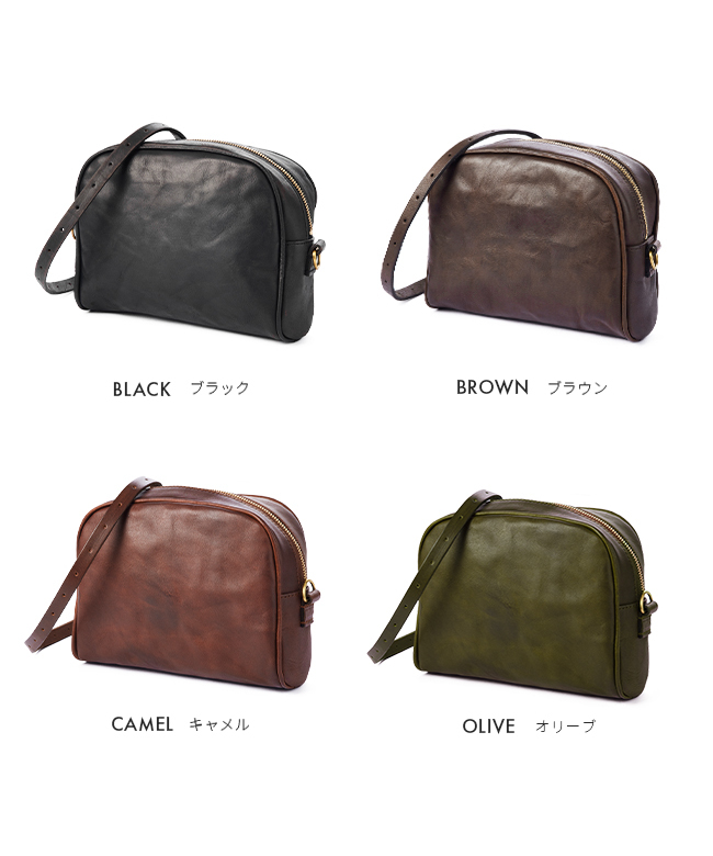 vasco ポーチバッグ キャメル vasco LEATHER OFFICER POUCH BAG VS-296L キャメル - C.COUNTLY