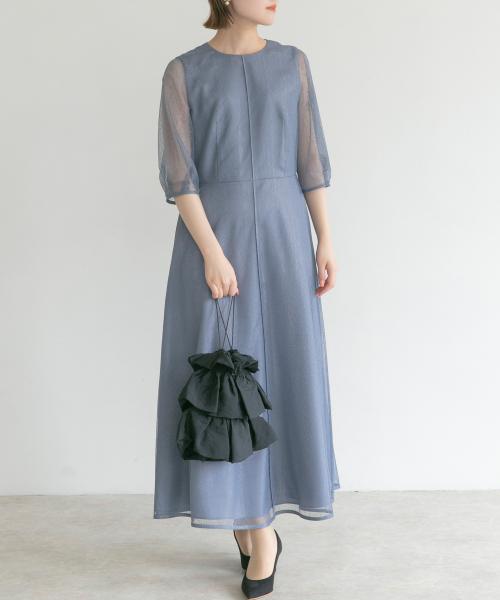 kaene メロンチュールシアードレス kaene メロンチュールシアードレス