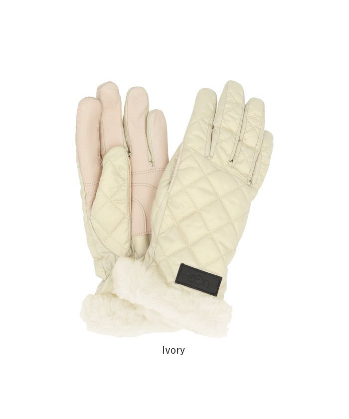 UGG アグ W QUILTED PERFORMANCE GLOVE(504506577) | バックヤード