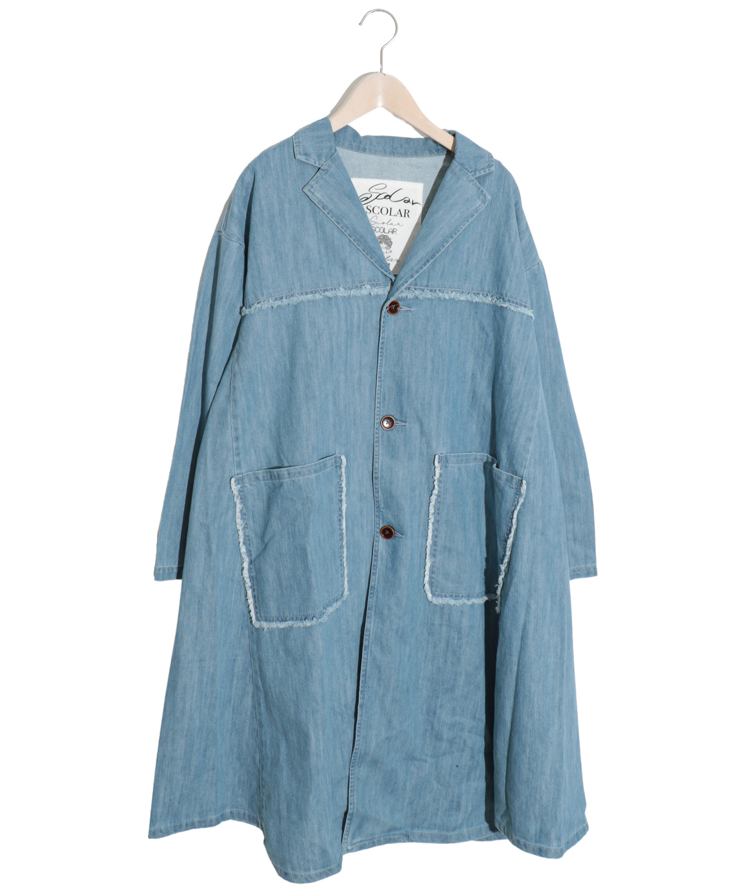 デニムコート(504505580) | スカラー(ScoLar) - d fashion デニムコート(504505580) | スカラー(ScoLar) - d fashion