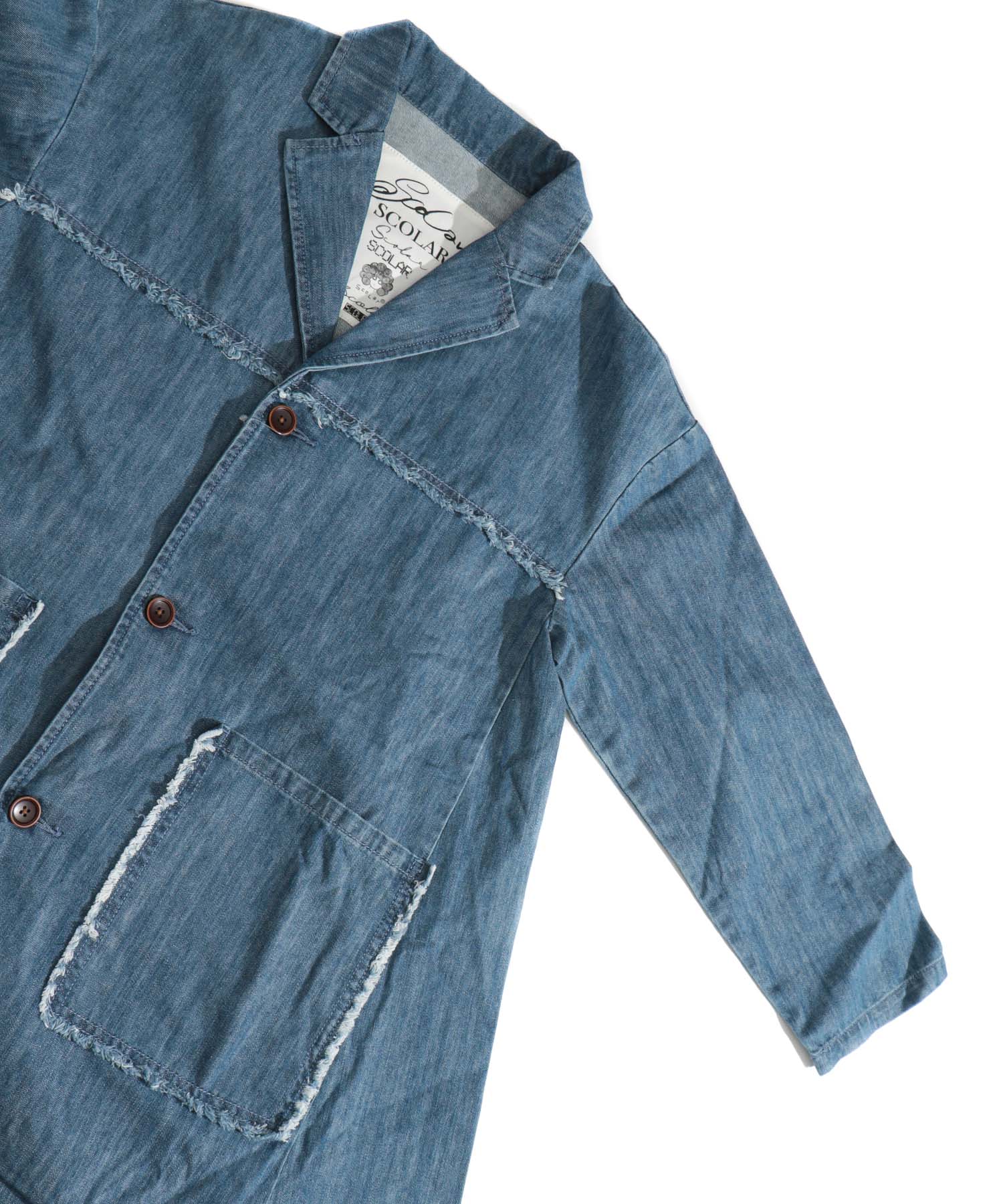 デニムコート(504505580) | スカラー(ScoLar) - d fashion デニムコート(504505580) | スカラー(ScoLar) - d fashion
