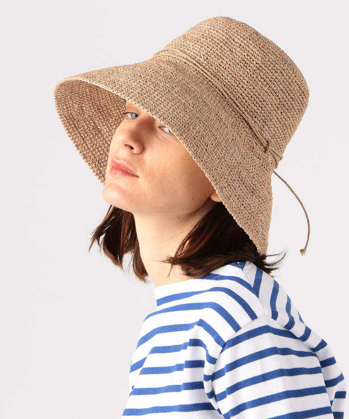SANS ARCIDET ラフィアハット FANY RAFFIA HAT WITH SOFT BRIM Sans Arcidet サンアルシデ レディース 帽子 ラフィアハット