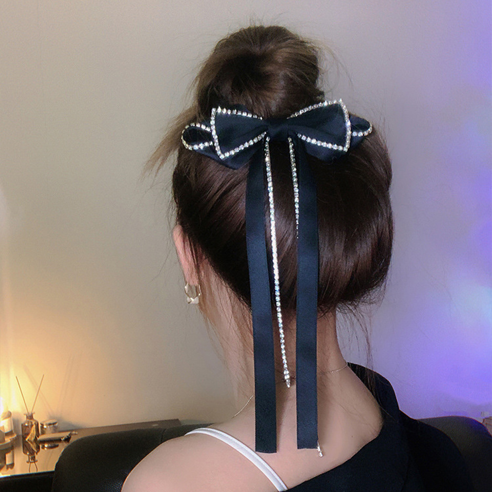 セール】ビッグリボン バレッタ 韓国 ヘアアクセ(504511262
