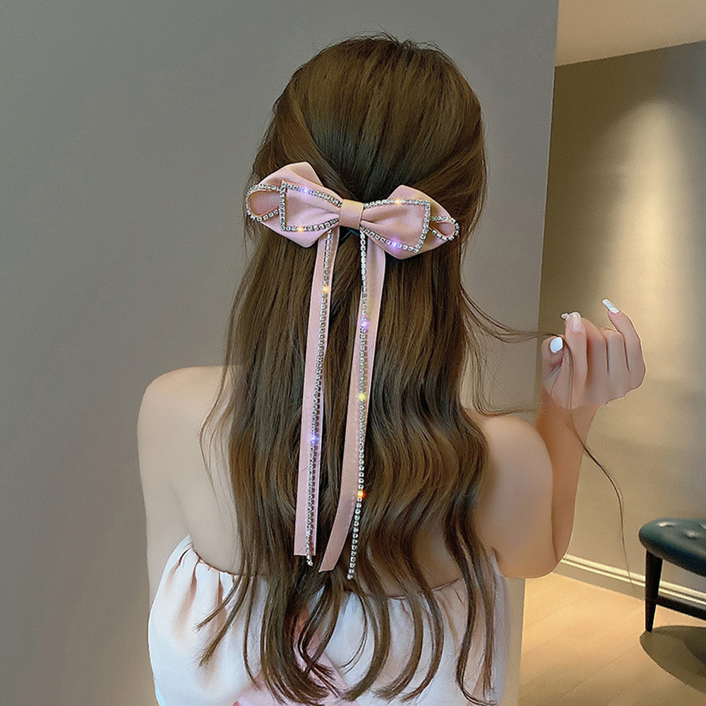 セール】ビッグリボン バレッタ 韓国 ヘアアクセ(504511262