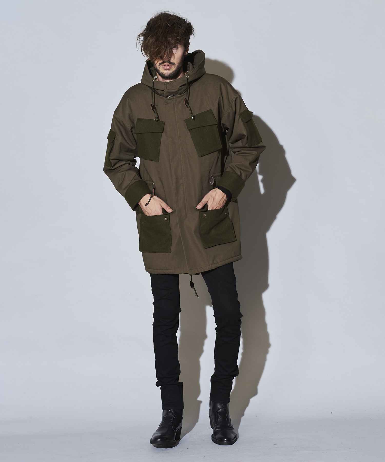 セール 30%OFF】チェンジングBIGモッズコート(504512277) | ノー セール 30%OFF】チェンジングBIGモッズコート(504512277) | ノー