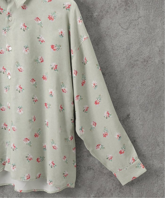 11200円 ファッションやトレンド情報 JieDa - FLOWER OVERSIZED SHIRT ジエダ　シャツ シャツ