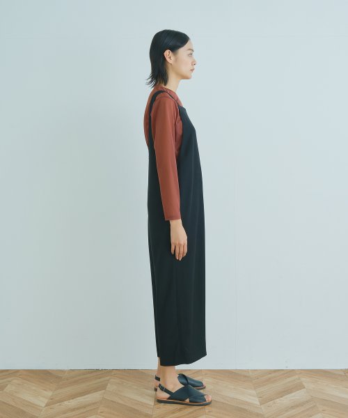 「WHYTO. / ホワイト」2WAY ワイドオーバーオール"2WAY Wide Overalls"