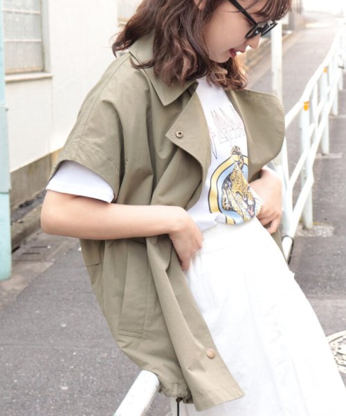 2WAYダブルカラーブルゾン