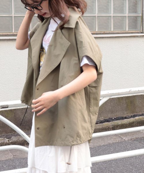2WAYダブルカラーブルゾン
