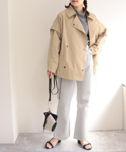 2WAYダブルカラーブルゾン