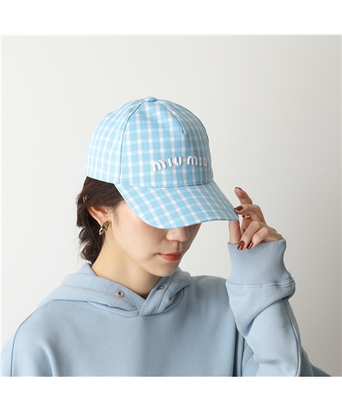 セール 30%OFF】【MIUMIU(ミュウミュウ)】ベースボールキャップ 5HC179