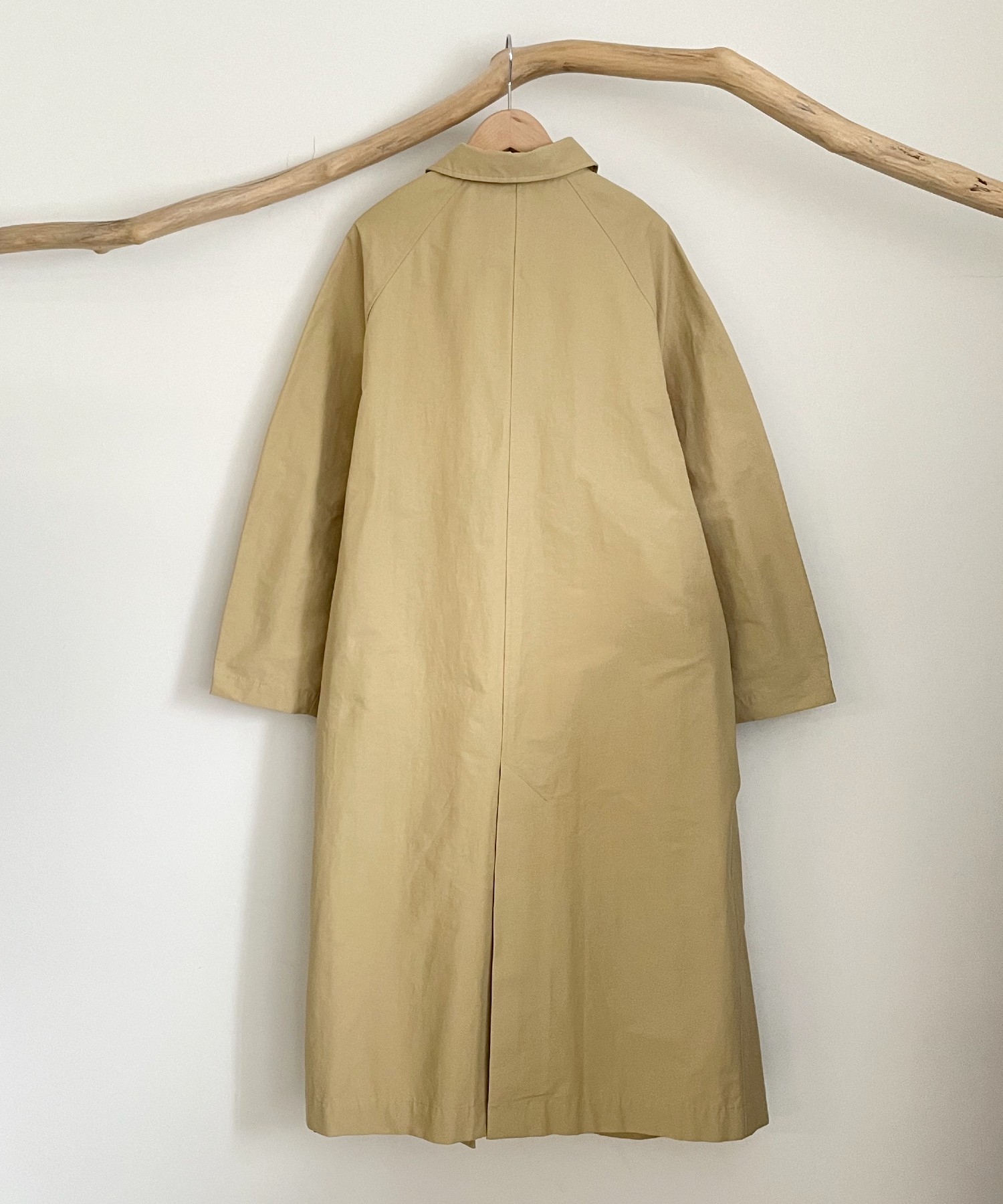 RED CHOP WORKS ステンカラーロングコート　ベージュ36 キャナルジーン CANAL JEAN RED CHOP WORKS(レッドチョップ