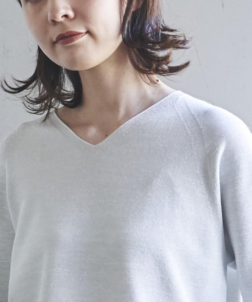 【大きいサイズ】LEXUSラメニット《手洗い可能》