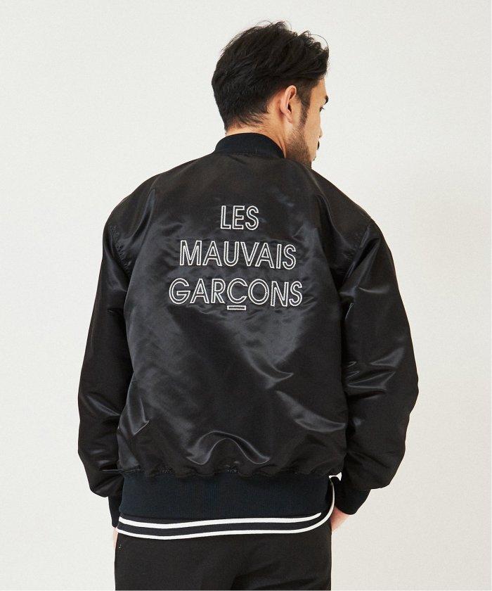 エディフェイスGAME SPORTSWEARサテンスタジャン GAME SPORTSWEAR】別注 サテンスタジャン