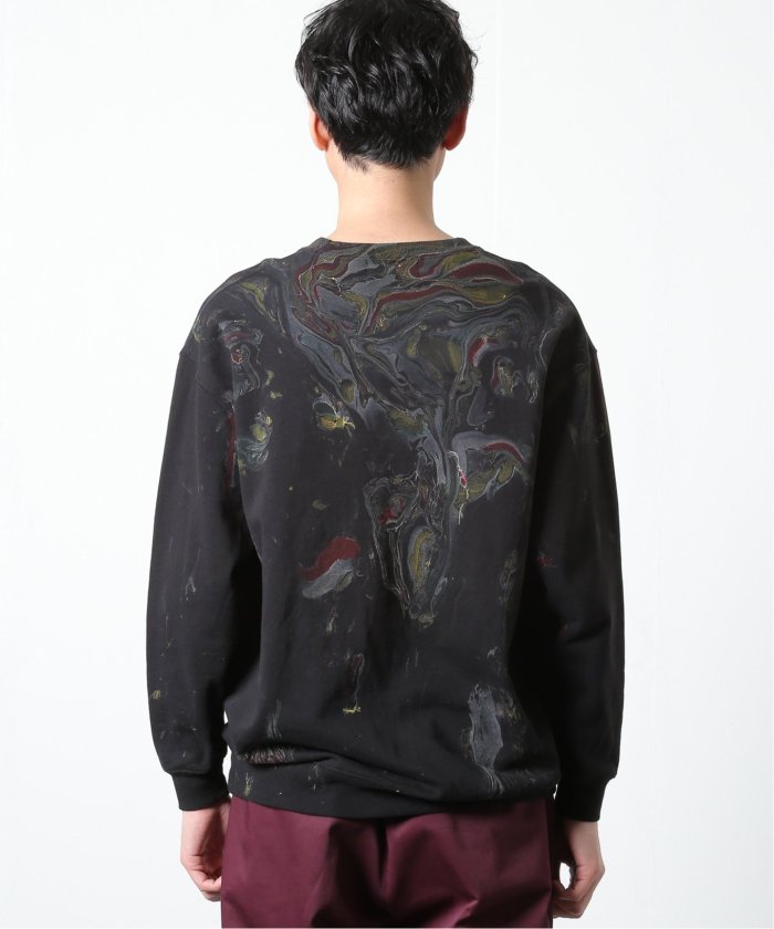 伊発注目ブランド【daub／ダーヴ】DYEING SWEAT 染色加工スウェット