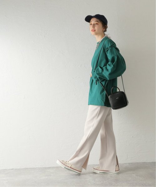 【HOLIDAY/ホリデイ】SUPER FINE DRY RUFFLE TOPS：カットソー