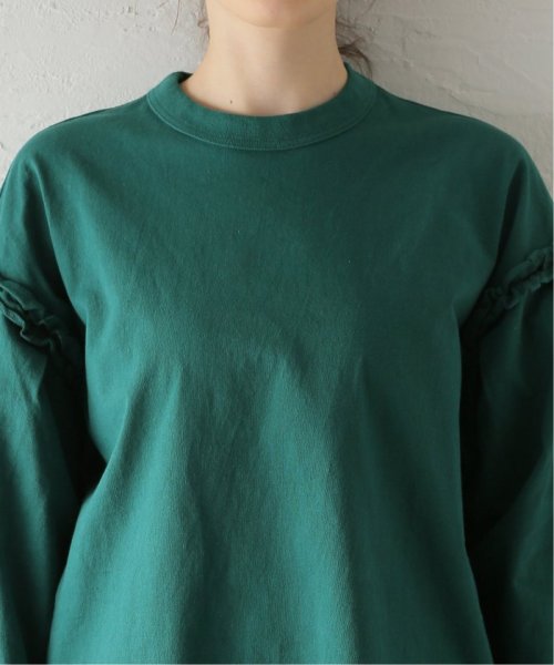 【HOLIDAY/ホリデイ】SUPER FINE DRY RUFFLE TOPS：カットソー