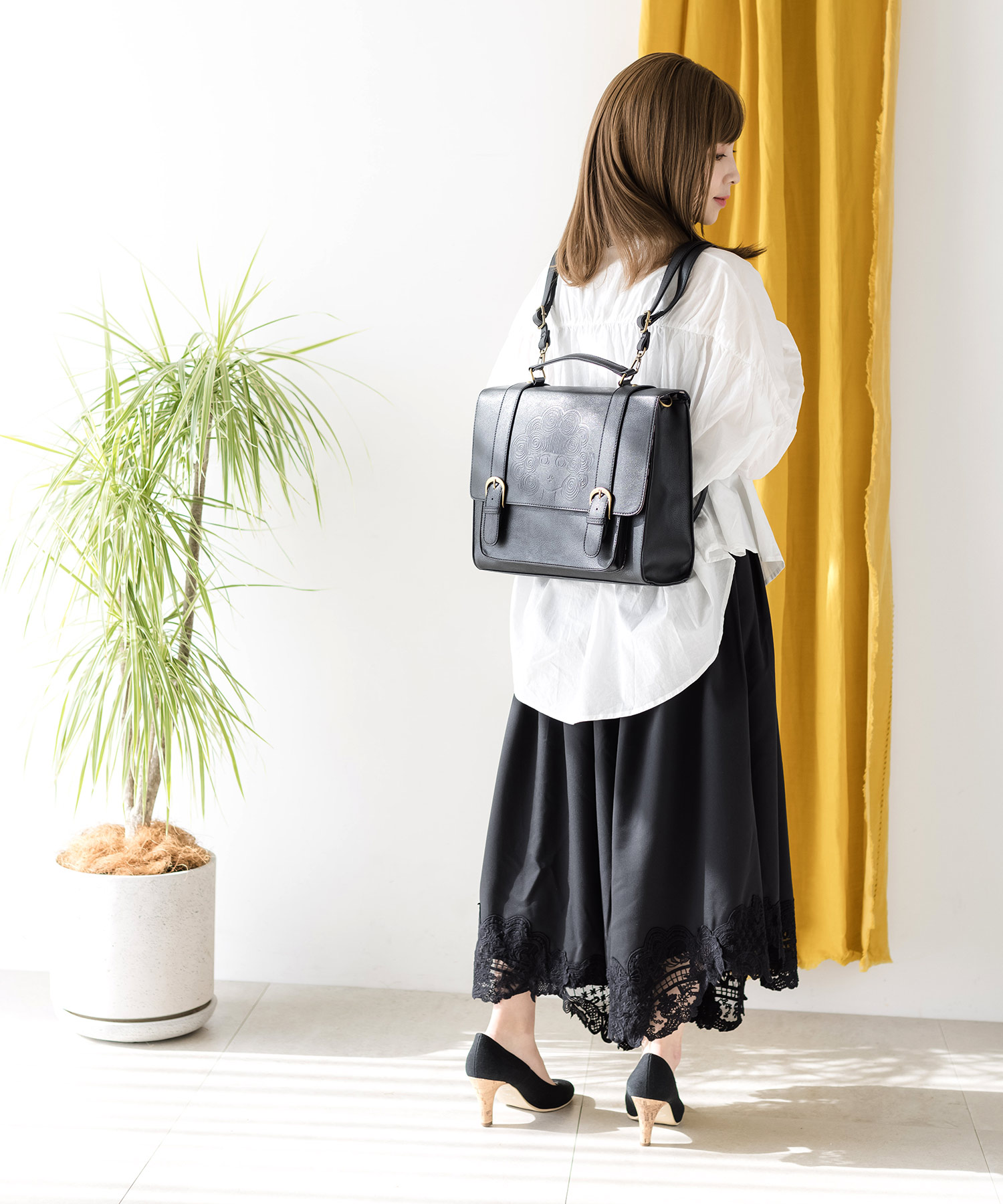 ボックス サン セバスチャン チェック柄 ショルダーバッグ バッグ