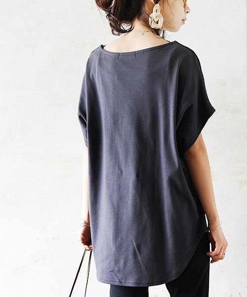 セール And It Beコルテvネックドルマンカットソー 半袖 日本製 レディース トップス Tシャツ カットソー アイボリー ライトカーキ ライトブラウン アンドイット And It D Fashion
