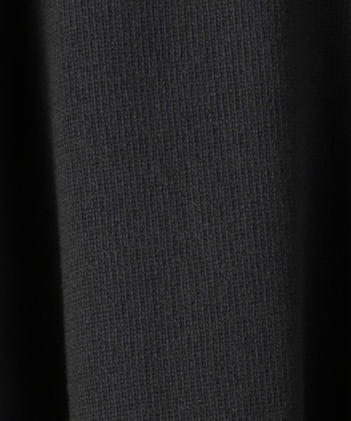 ＜UNITED ARROWS＞C/N サイドスリット ニット W