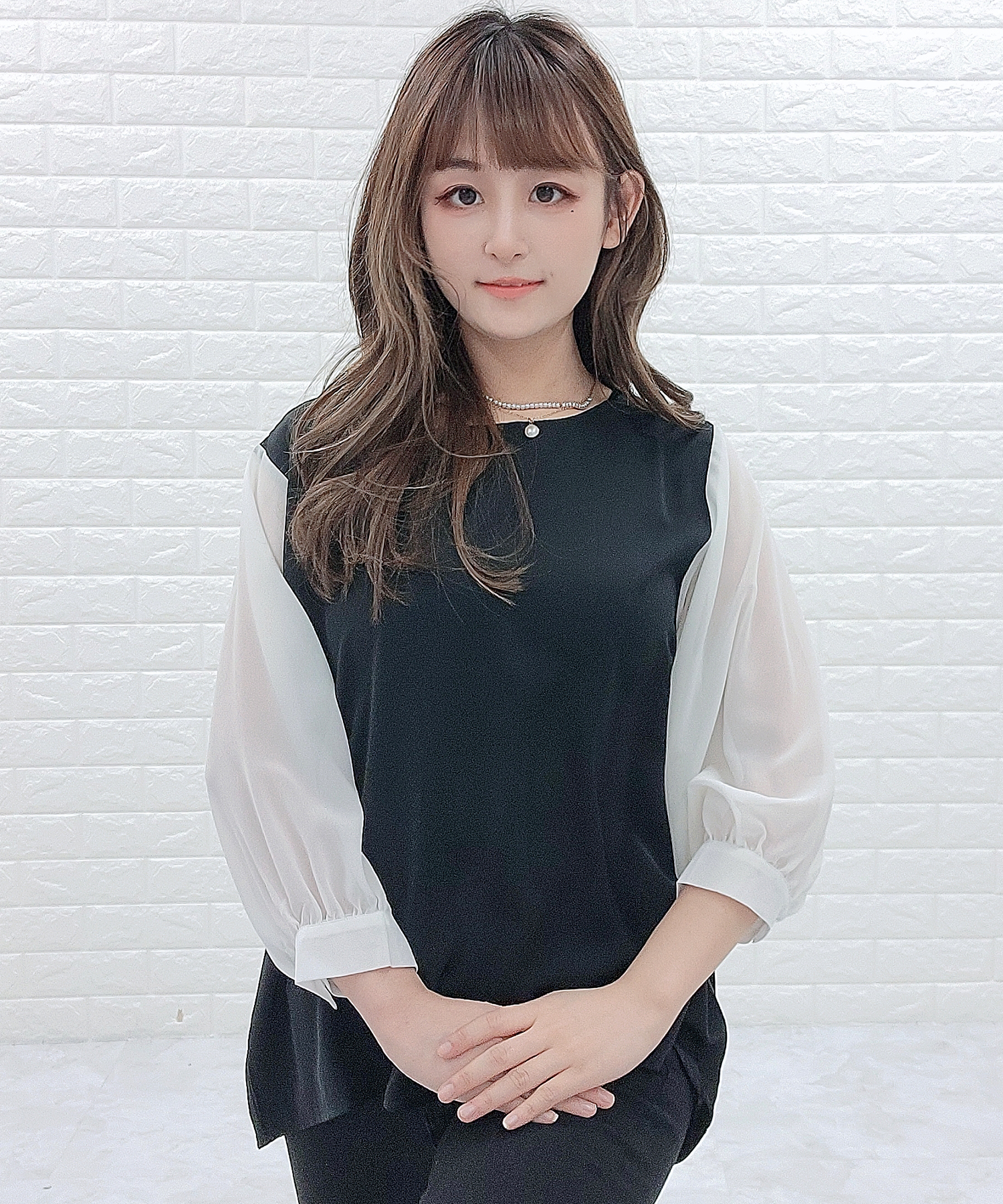 セール】レースレディース Lace Ladies 七分袖 ドッキング