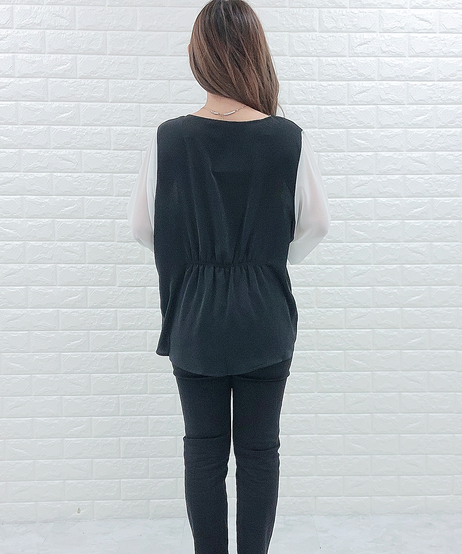 ブラウス シャツ レースベストドッキングチュニック レディース ITEMS URBANRESEARCH ブラウス シャツ レースベストドッキング