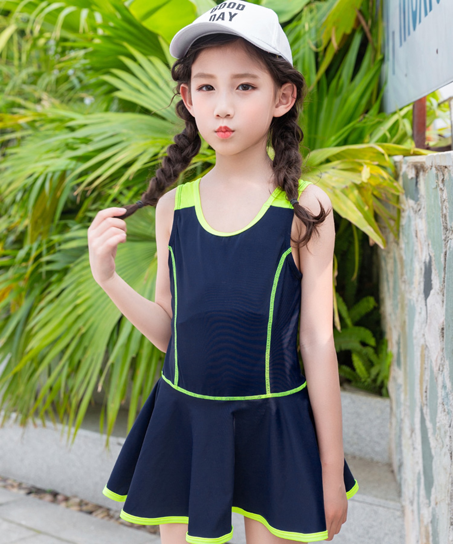 セール10%OFF】テディショップ Teddyshop キッズ水着 ライン柄