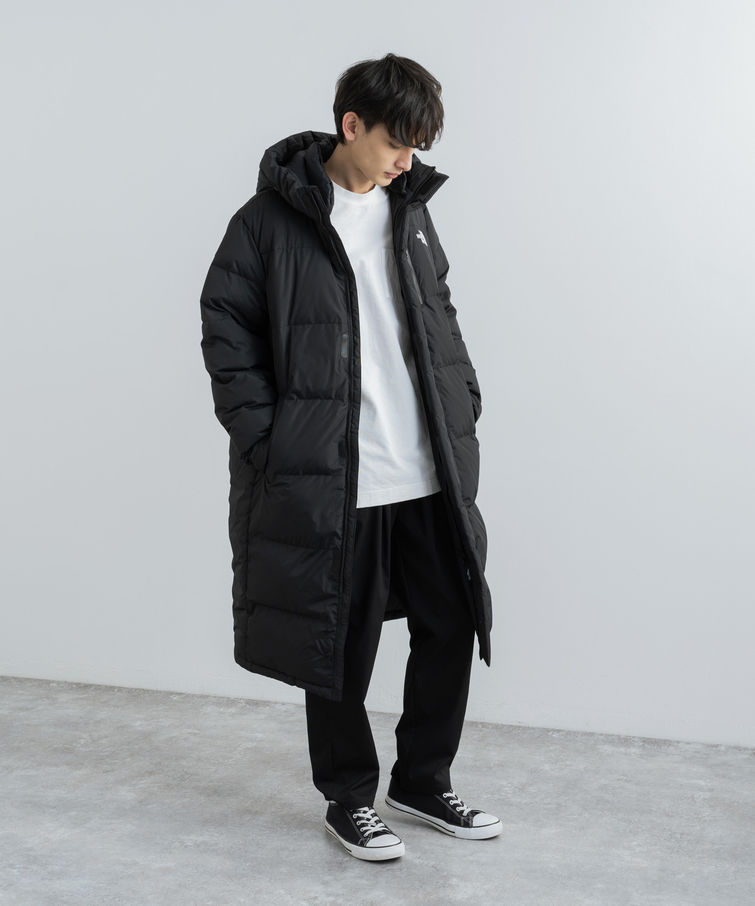 ザノースフェイス　ロングダウンジャケットLサイズ　THE NORTH  FACE