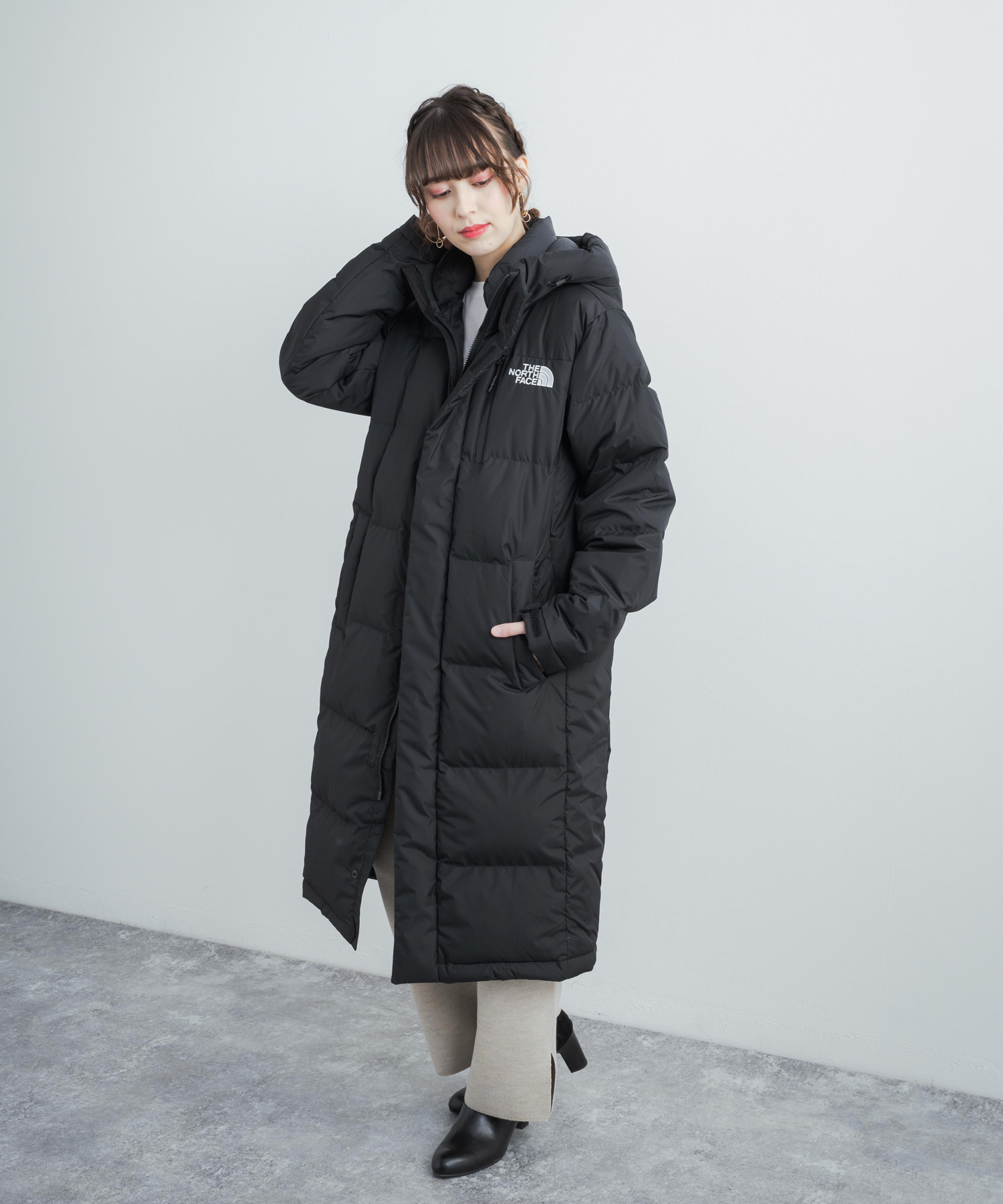 THE NORTH FACE　ノースフェイス　ダウンコート　ロングコート　M