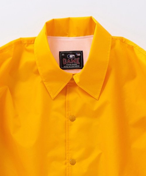 GAME SPORTSWEAR: 【ウォッシャブル】コーチジャケット