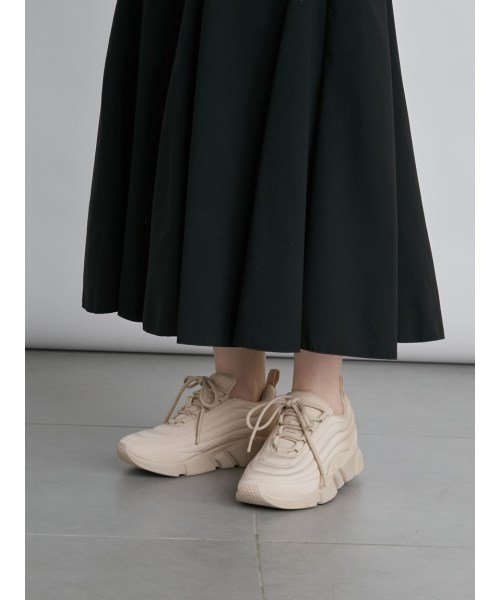 【emmi atelier】ダンボールニットSETワンピース