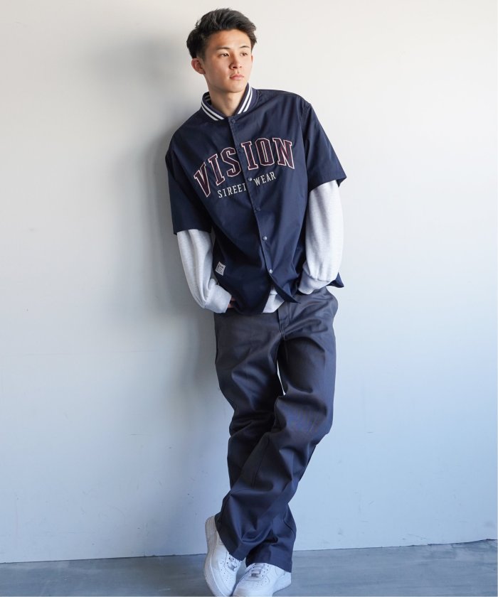 セール】VISION STREET WEAR ビジョンストリートウエア カレッジロゴ