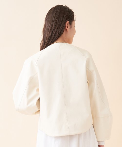 【BRAHMIN】フェイクレザージャケット